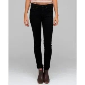 Rag & Bone Justine High Rise Skinny Jeans in Coal
